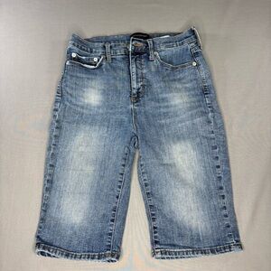 Banana Republic Shorts Women's 4 27 Blue Jeans Mid Rise Medium Wash Denim Casual